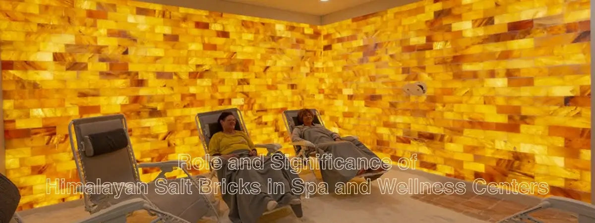 Role and Significance of Himalayan Salt Bricks in Spa and Wellness Centers
